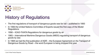 Transport of Dangerous Goods by Road - Need for Harmonisation and ...