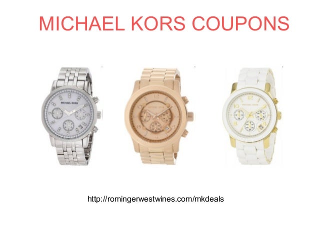 Coupons for michaels kors