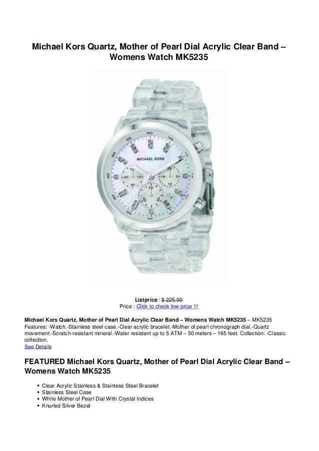 michael kors mk5235