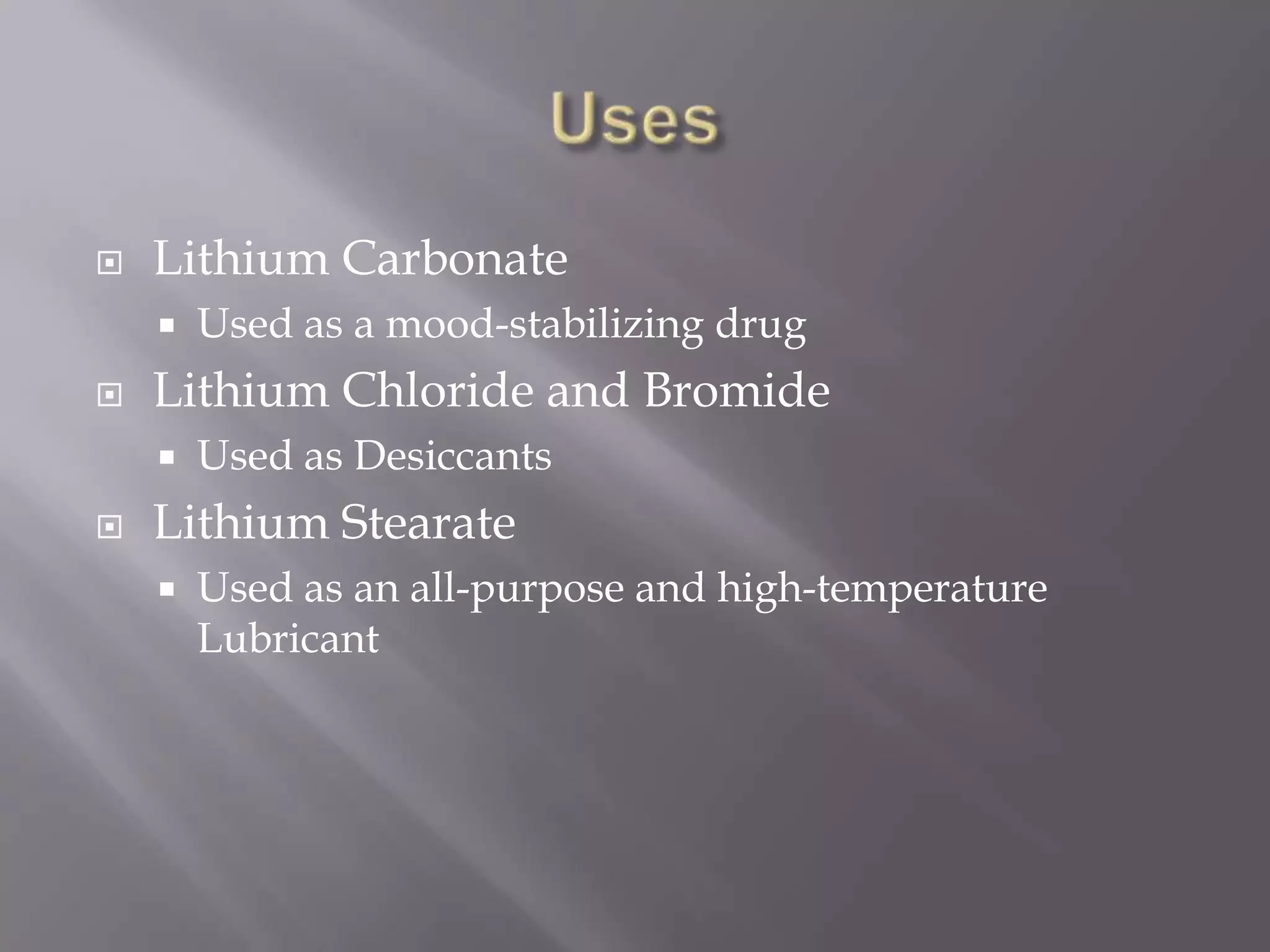 Lithium (Michael Krutzkamp) | PPT