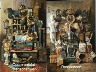 Opera omului= Menschenwerk Ressourcen 