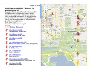 Slugs & Casual Carpools
 