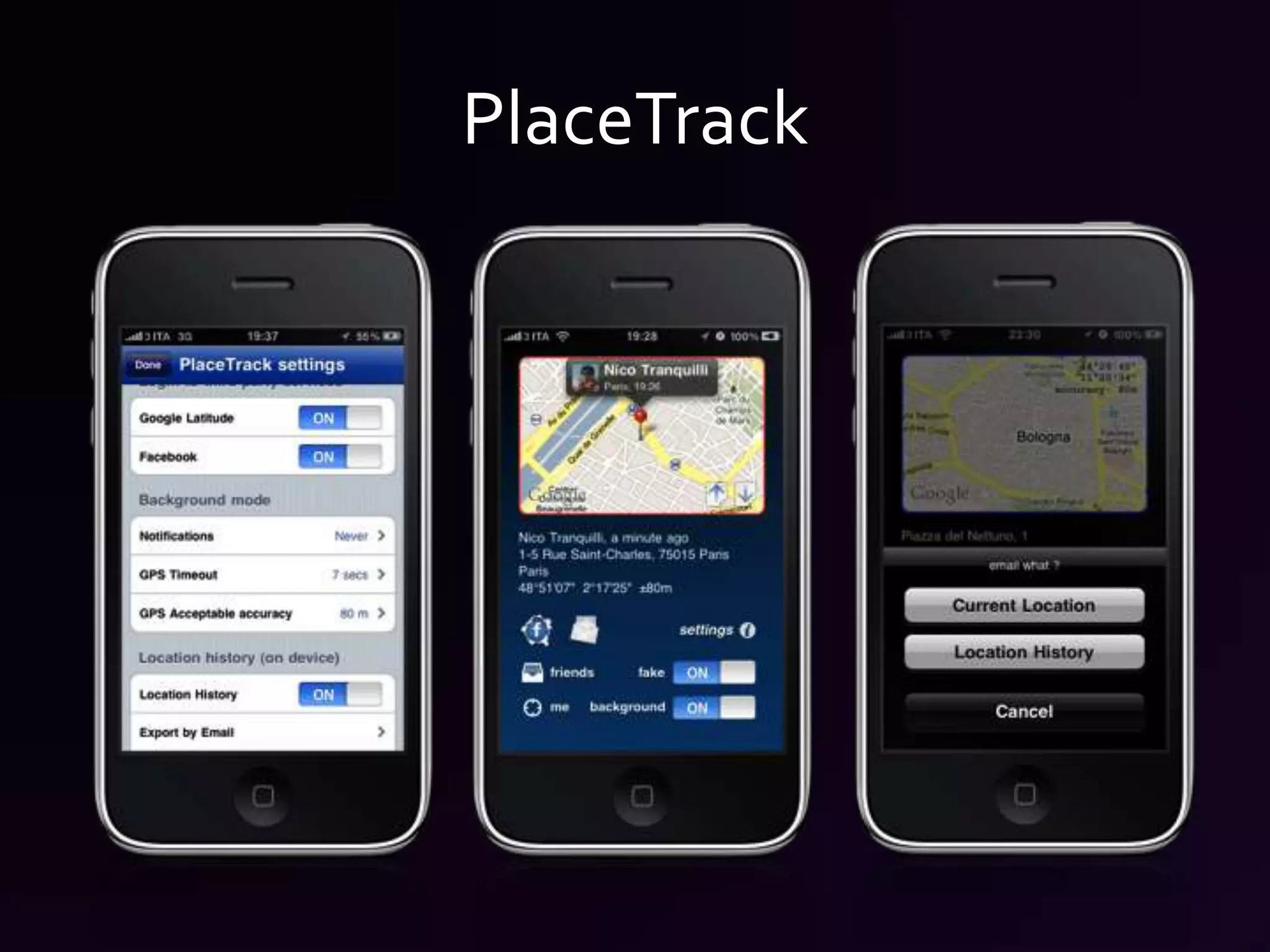 PlaceTrack