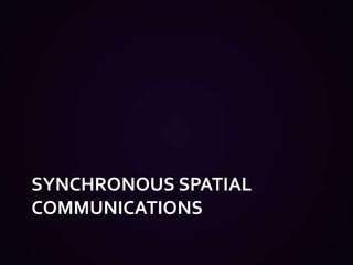 synchronous Spatial  CommUnications