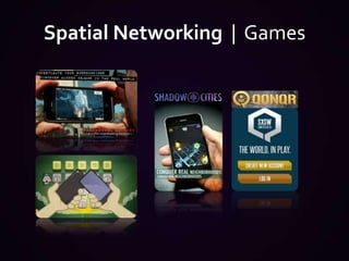 Spatial Networking  |  Games 