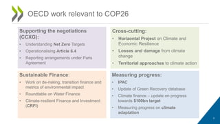 Cross-cutting:
• Horizontal Project on Climate and
Economic Resilience
• Losses and damage from climate
change
• Territori...