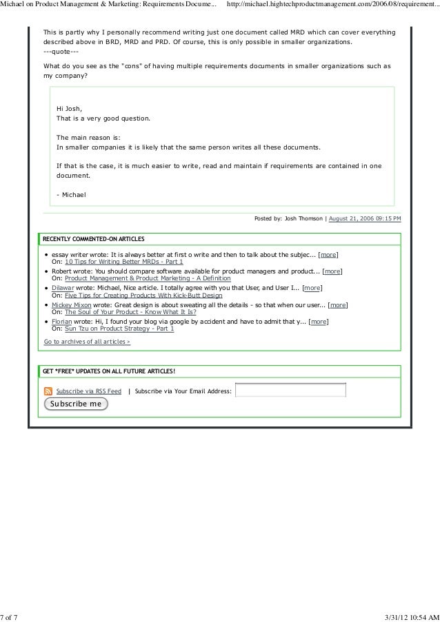 Product Management Marketing Requirements Document Alphabet Soup