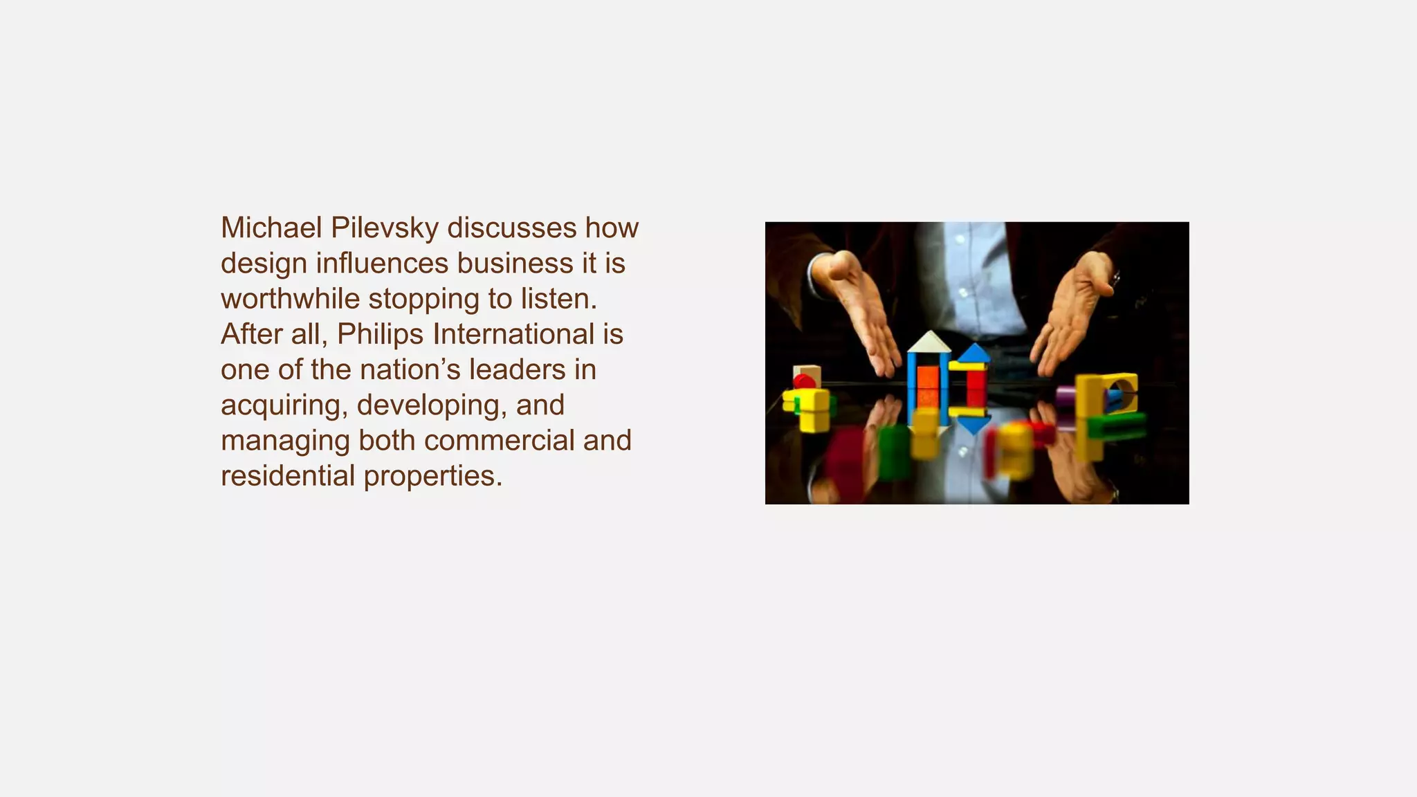 Michael pilevsky – maximizing profits through innovation | PPTX