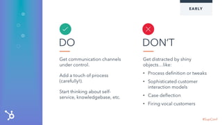Scaling A Customer Team - Michael Redbord