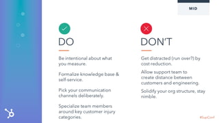 Scaling A Customer Team - Michael Redbord