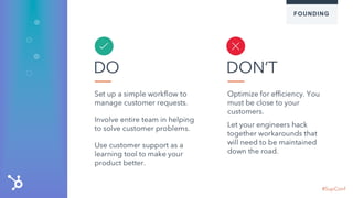 Scaling A Customer Team - Michael Redbord