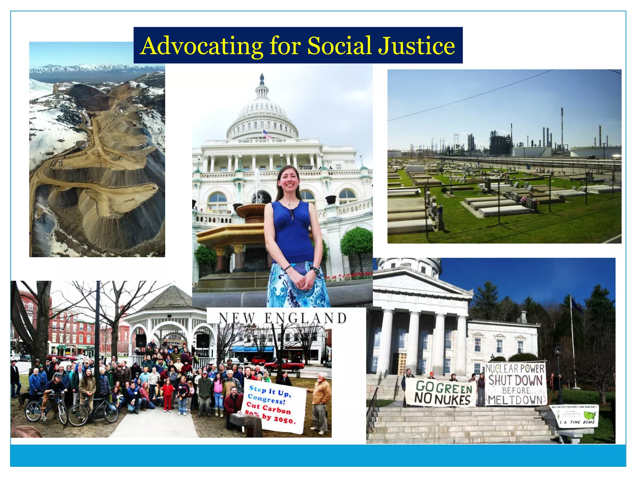 Advocating for Social Justice
 