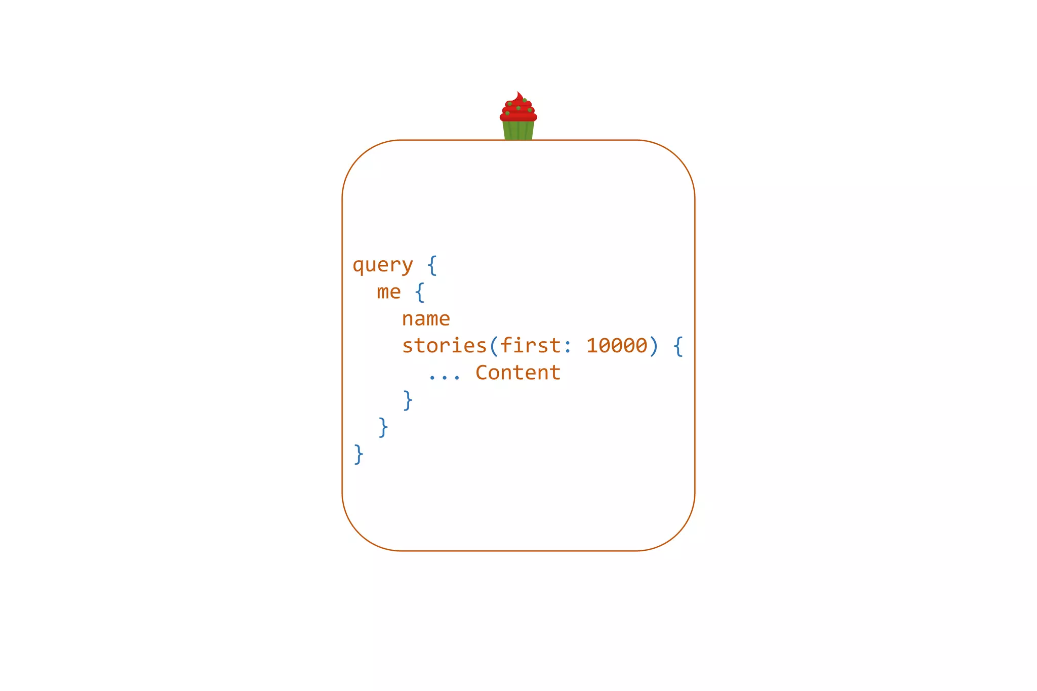 query {
me {
name
stories(first: 10000) {
... Content
}
}
}
 