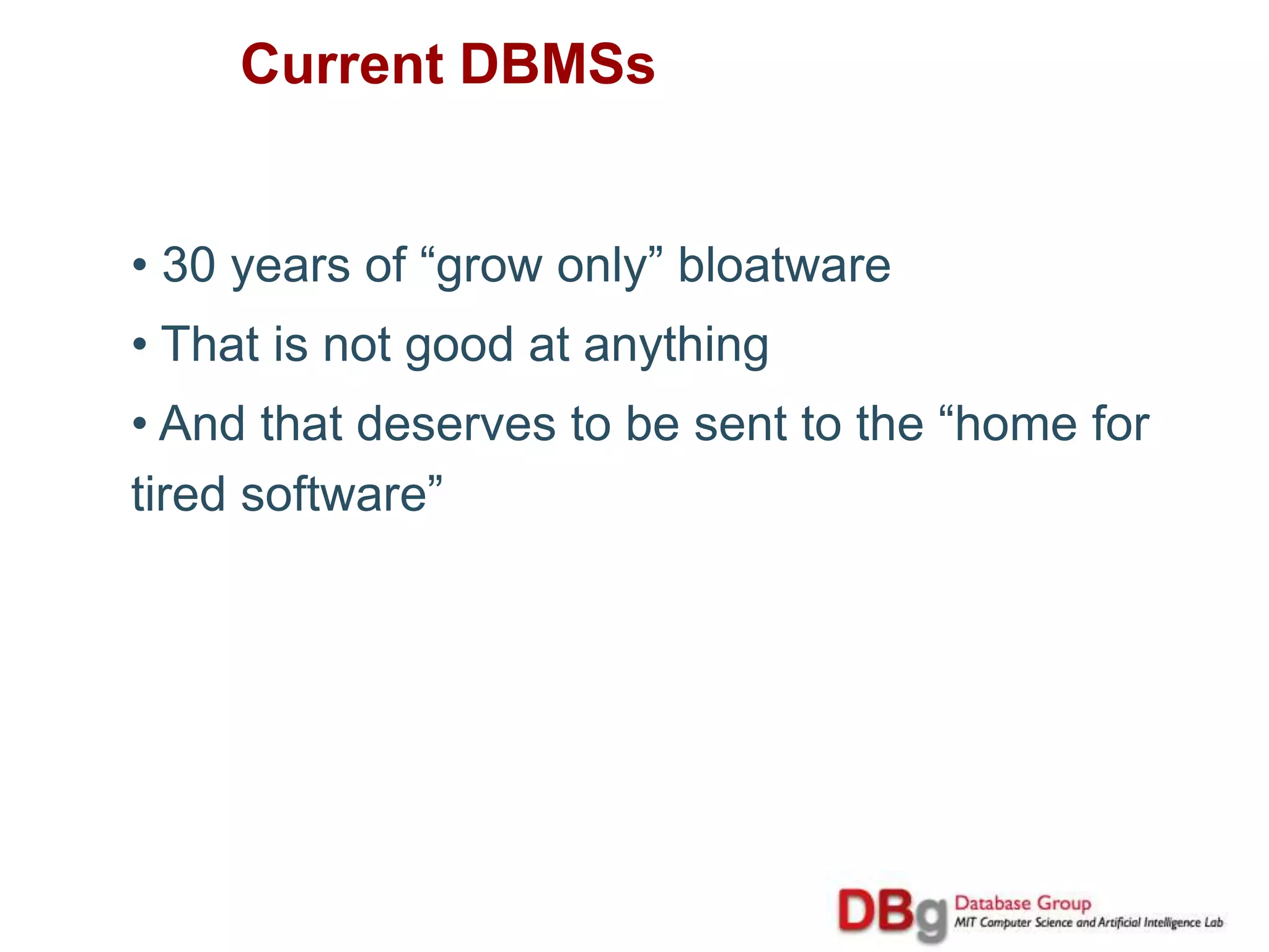  Use small (e.g. 4K) disk blocks