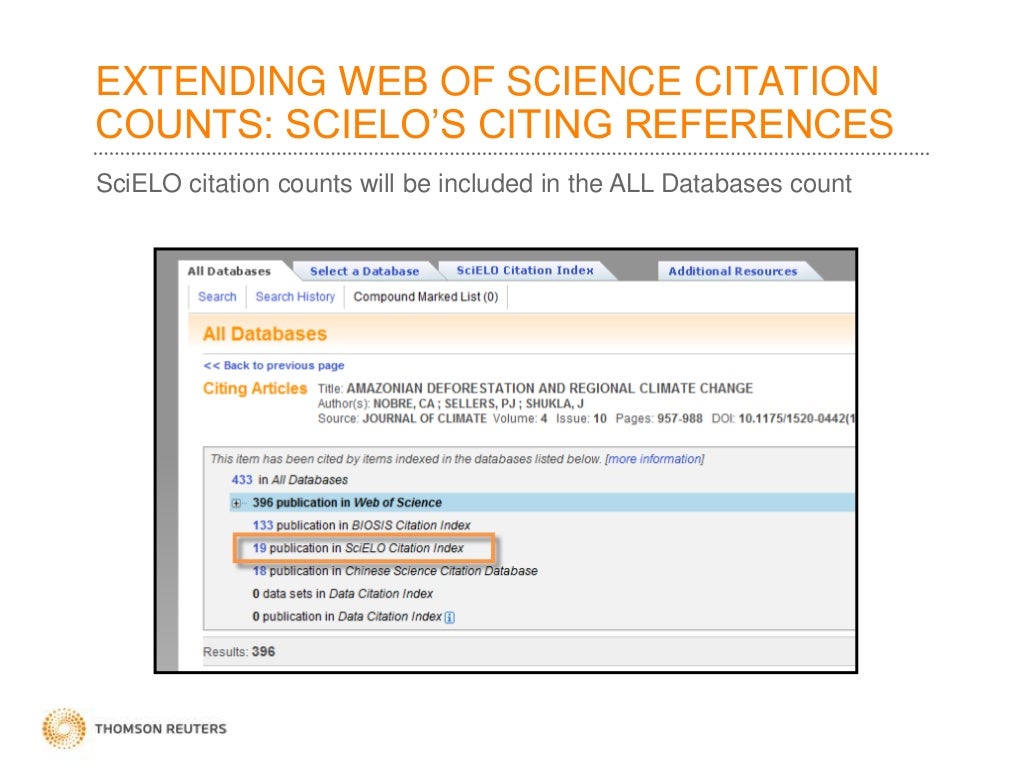 SciELO CITATION INDEX