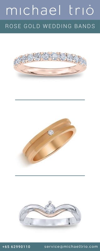 Why You Need To Choose Rose Gold Wedding Bands For Your “I DOs”