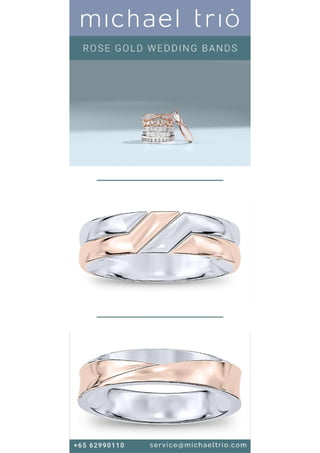 Rose Gold Wedding Bands Are The Top Choice This 2023