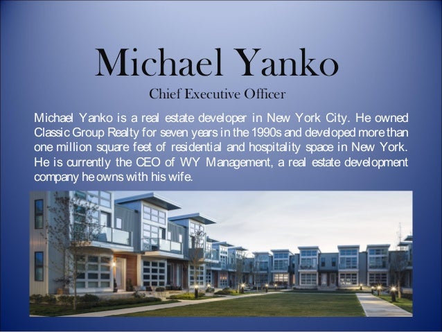 michael yanko real estate developer michael yanko