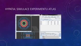 HYPATIA: SIMULACE EXPERIMENTU ATLAS 
 
