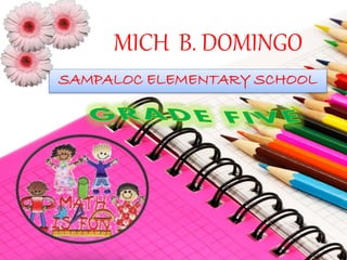 MICH B. DOMINGO
SAMPALOC ELEMENTARY SCHOOL
 
