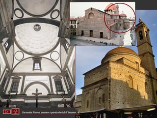 Sacrestia Nuova, esterno e particolari dell’interno
 