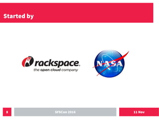 11 NovSFSCon 20168
Started by
 