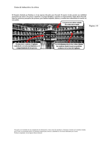Guías de inducción a la crítica
Esta guía es el resultado de una compilación de información y tiene como fin introducir y fomentar el interés en la temática tratada,
por lo cual, se recomienda asistir a la literatura original para conocer a cabalidad la o las teoría elaboradas por el autor.
Profesor compilador. Javier Ignacio Barros Ketterer
Página | 10
 