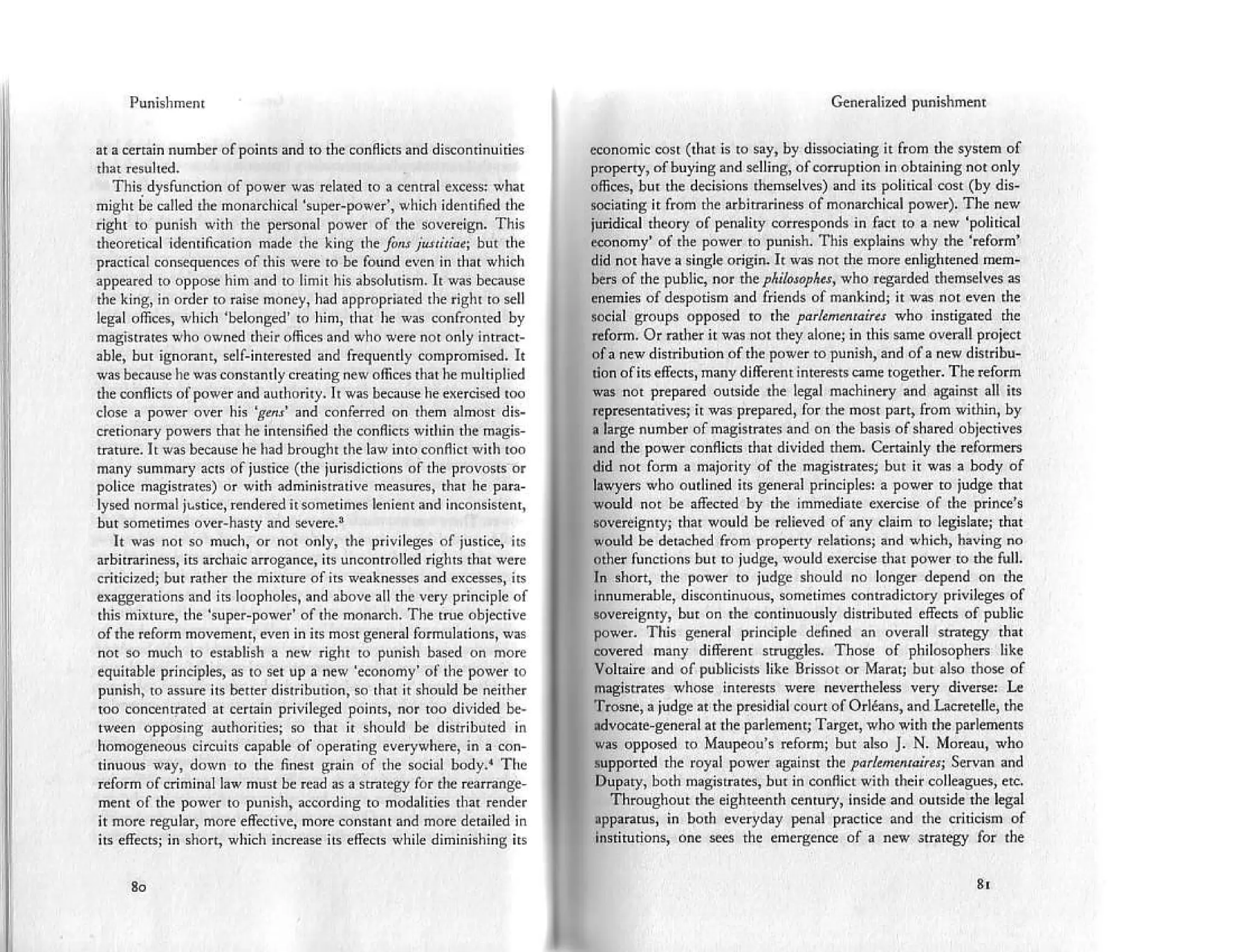 Michel Foucault - Discipline and Punish | PDF