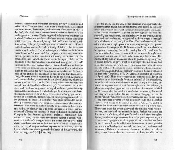 Michel Foucault - Discipline and Punish | PDF