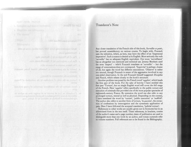 Michel Foucault - Discipline and Punish | PDF