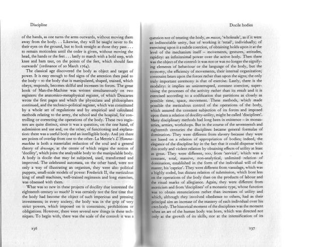 discipline and punish foucault discipline and punish foucault