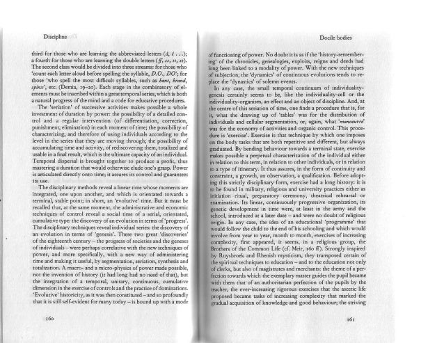 Michel Foucault - Discipline and Punish