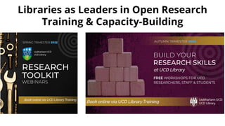 The role of academic libraries in supporting a culture of research ...