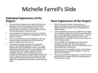 Michelle farrell’s slide