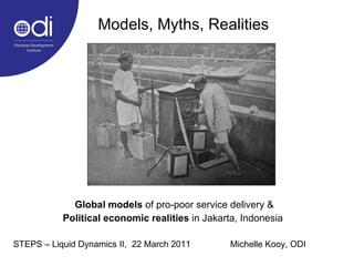   Models, Myths, Realities ,[object Object],[object Object],[object Object]