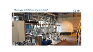 Thank you for listening. Any questions?
 