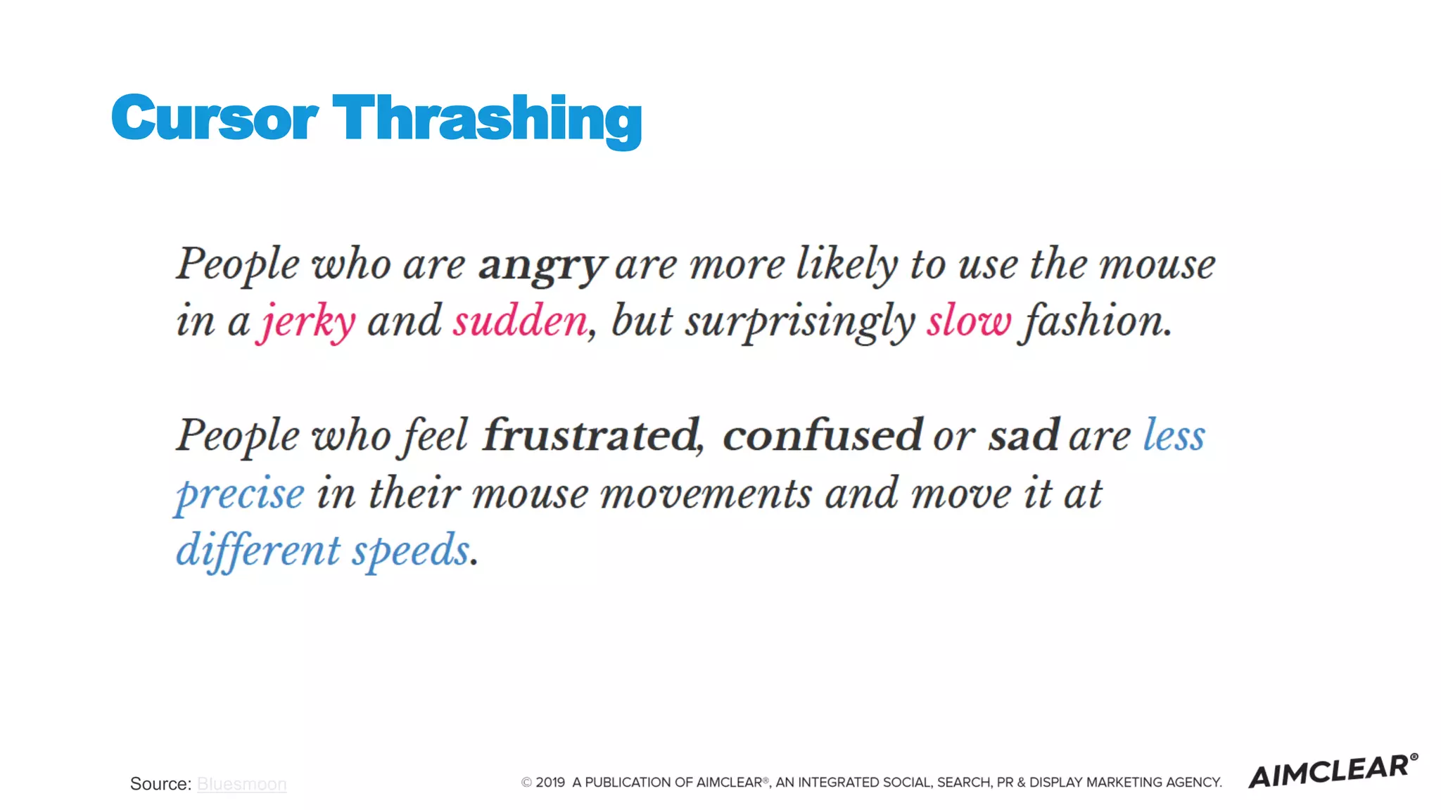 Cursor Thrashing
Source: Bluesmoon
 