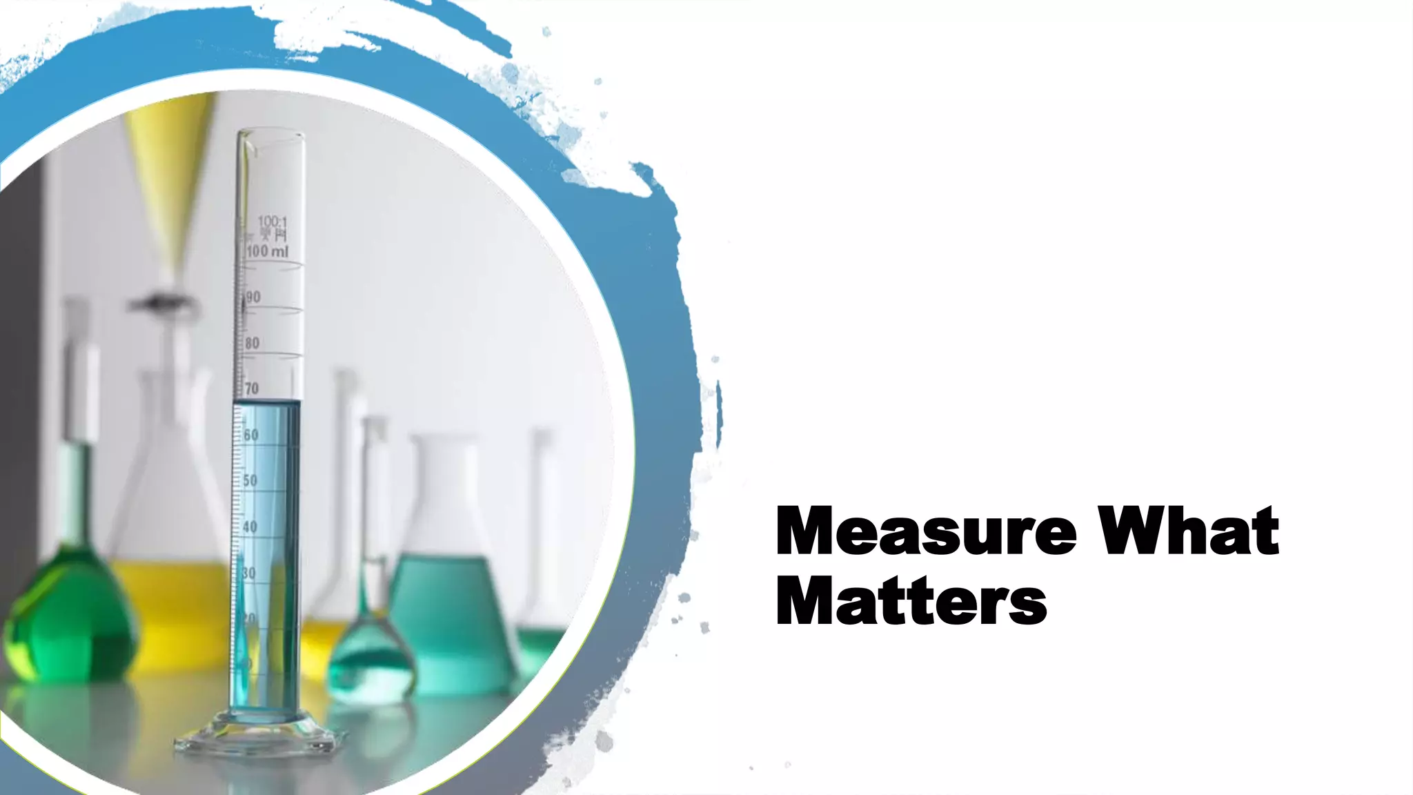 Measure What
Matters
 