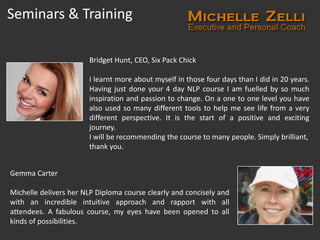 Seminars & Training

                       Bridget Hunt, CEO, Six Pack Chick

                       I learnt more about ...
