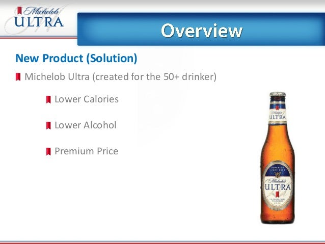 What is the alcohol content in Michelob Ultra?