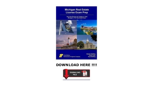 Michigan Real Estate License Exam Prep: All-In-One Review ...