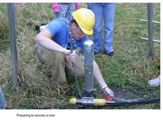 Preparing to recover a core
 