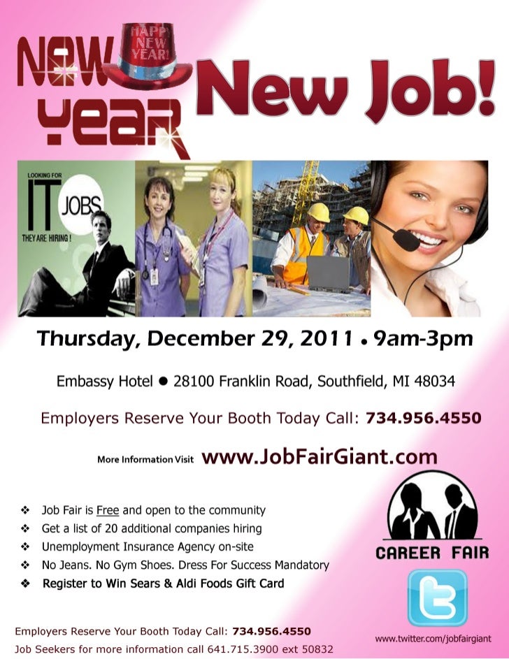 Michigan Job Fair December 29