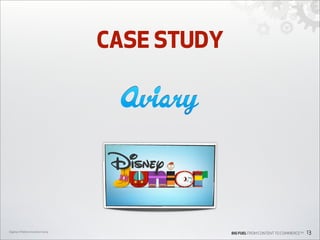 CASE STUDY

Digiday’s Mobile Innovation Camp

BIG FUEL FROM CONTENT TO COMMERCETM

13

 