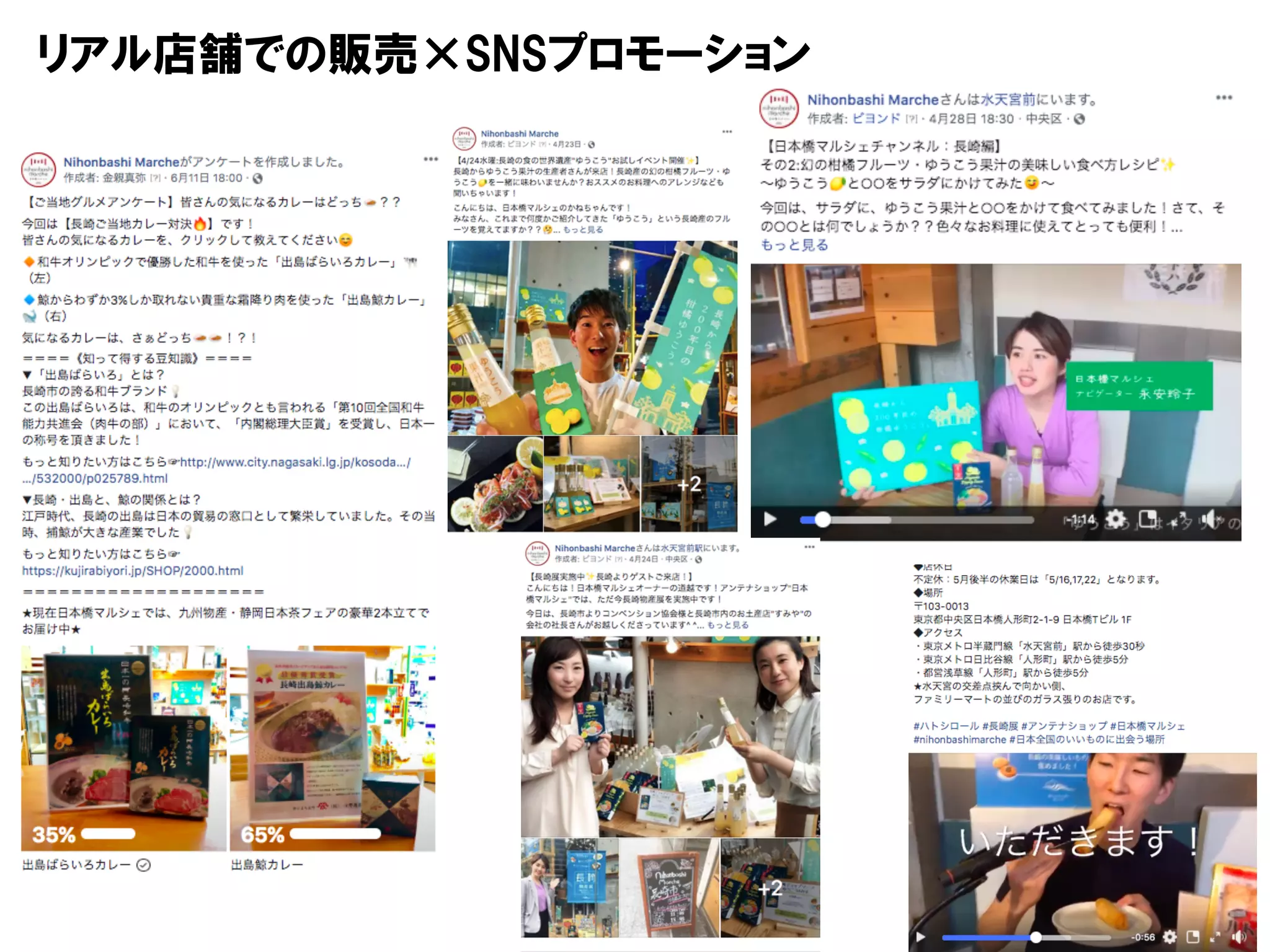 2
8
リアル店舗での販売×SNSプロモーション
 