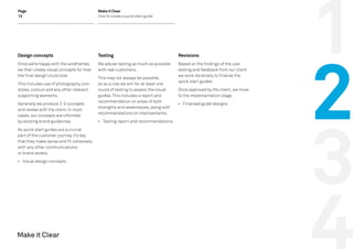 How to create a quick start guide | PDF