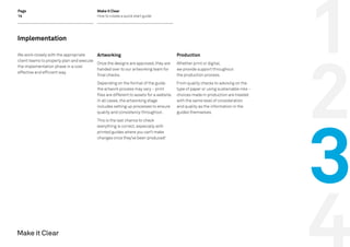 How to create a quick start guide | PDF