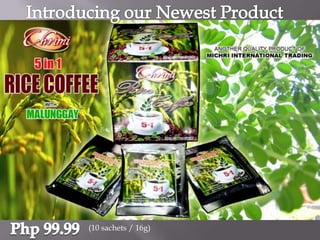Introducing our Newest Product Php 99.99 (10 sachets / 16g) 