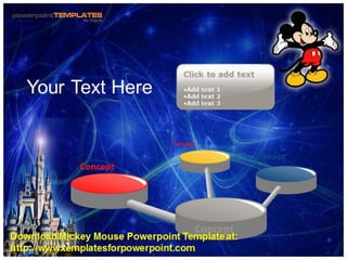 Mickey Mouse - Powerpoint Template | PPTX