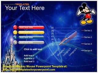 Mickey Mouse - Powerpoint Template | PPTX